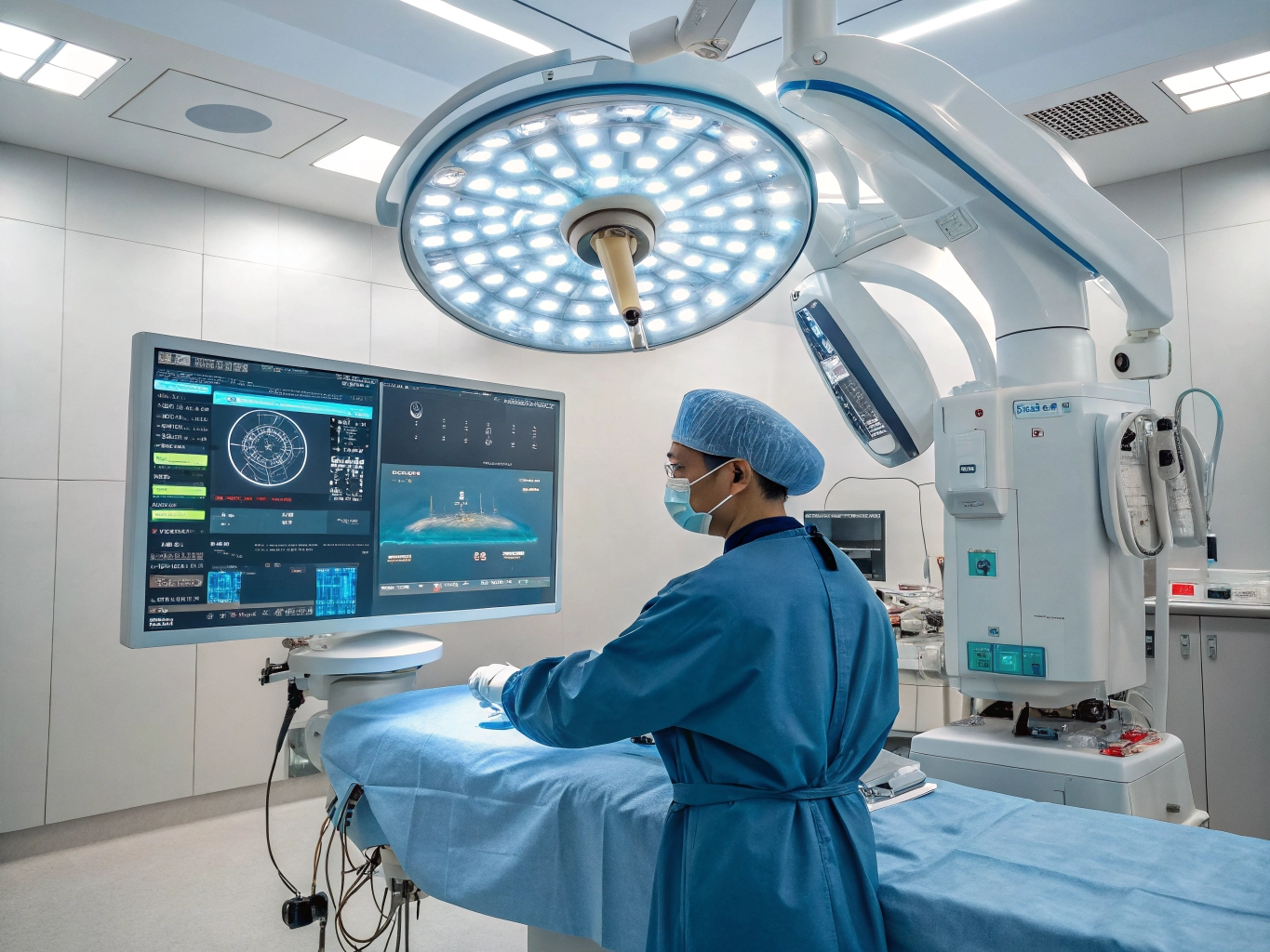 Chinese Doctor Removes Lung Tumor 3,000 Miles Away
